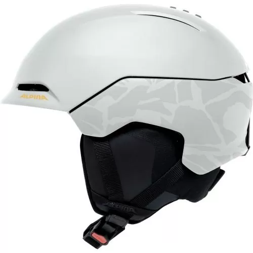 Alpina Nax Skihelm - white-camo matt